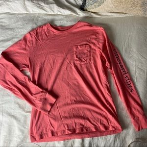 Vintage Whale Long-Sleeve Pocket Tee NWOT
